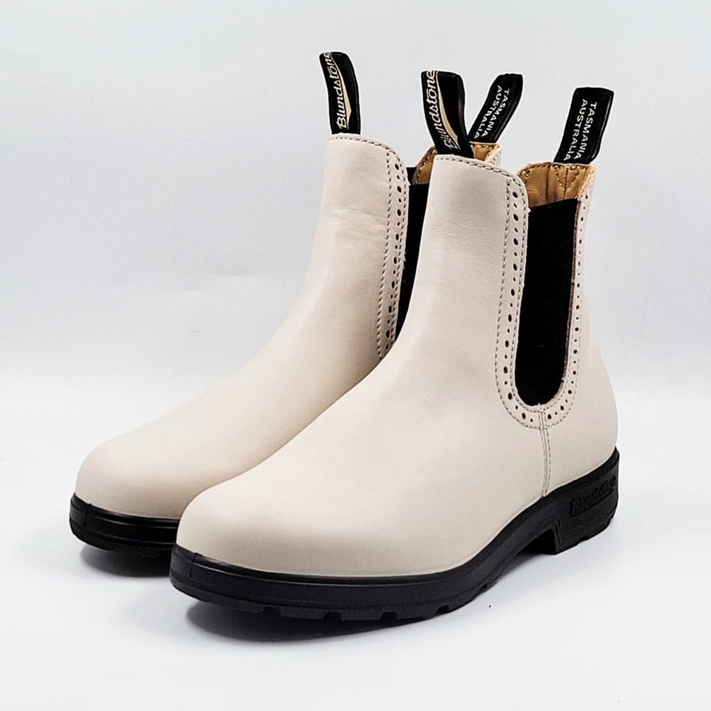 Blundstone Womens Chelsea high top Ankle Boots 2156 Pearl